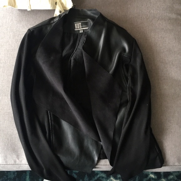 Faux leather jacket - Picture 1 of 3